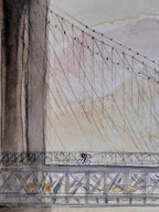 Sempé original exhibition poster - 15.7"×23.6" (40×60cm)