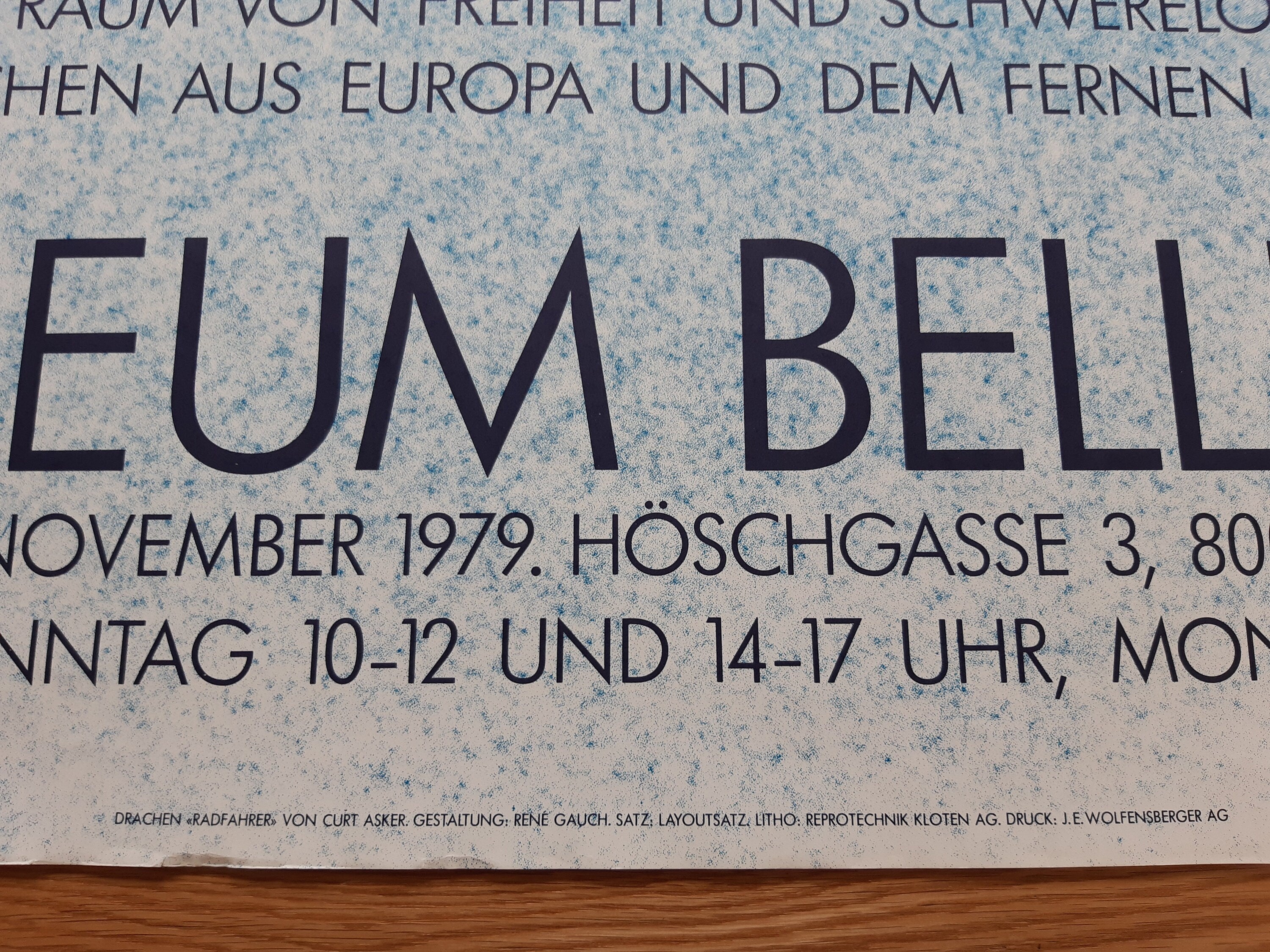 Curt Asker Vintage Museum poster - 35.4"×50.4" (90×128cm)