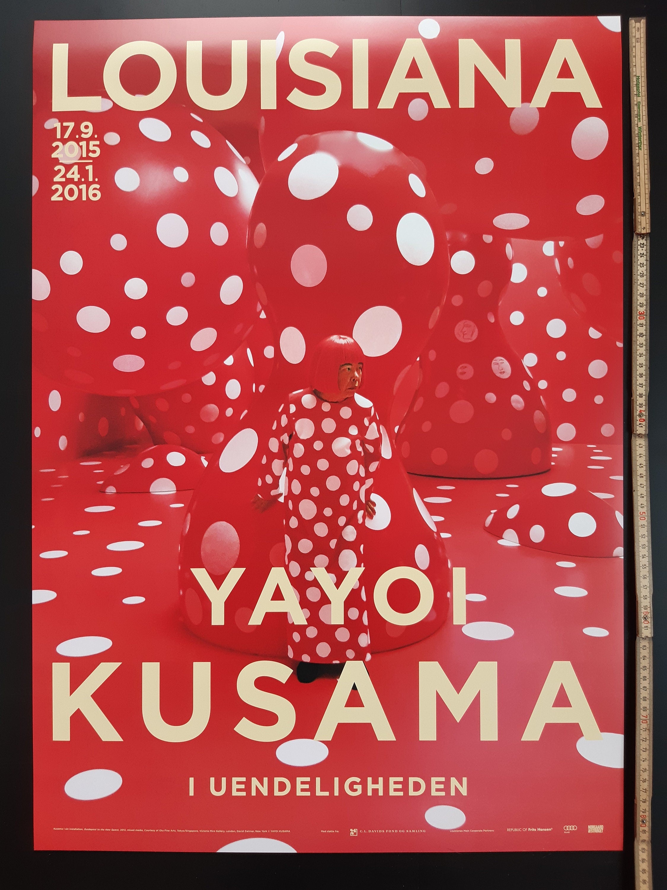 Yayoi Kusama Original-Kunstposter – 59,4×84 cm (23,4"×33,1")
