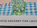 David Hockney original art poster - 23.4"×33.1" (59.5×84cm)