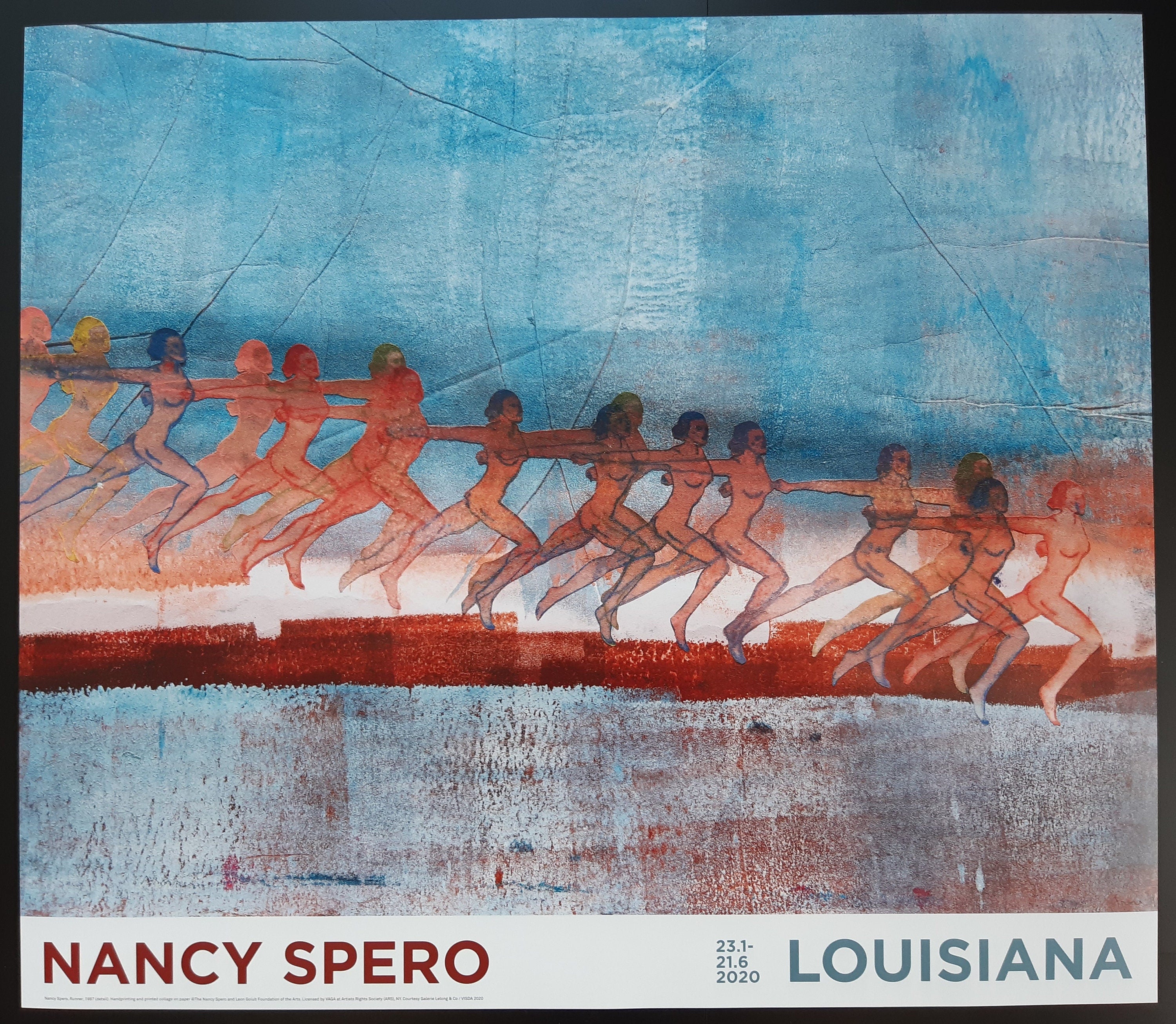 Nancy Spero originales Kunstposter - 68×59 cm