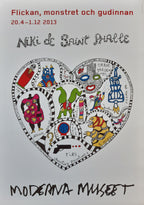 Niki de Saint Phalle original art Poster - 27.6"×39.4" (70×100cm)