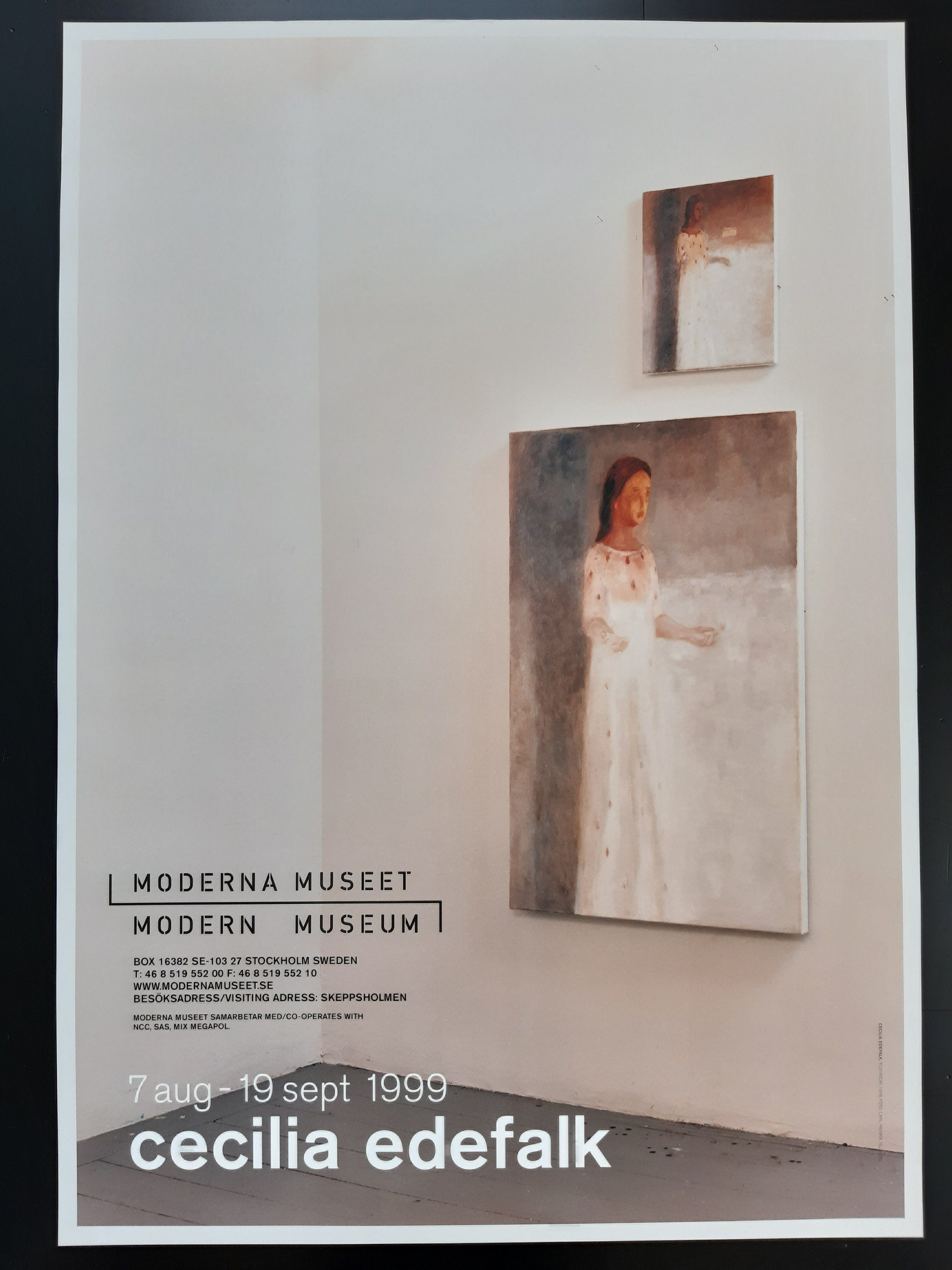 Cecilia Edefalk Kunstausstellung Plakat – 70×100 cm