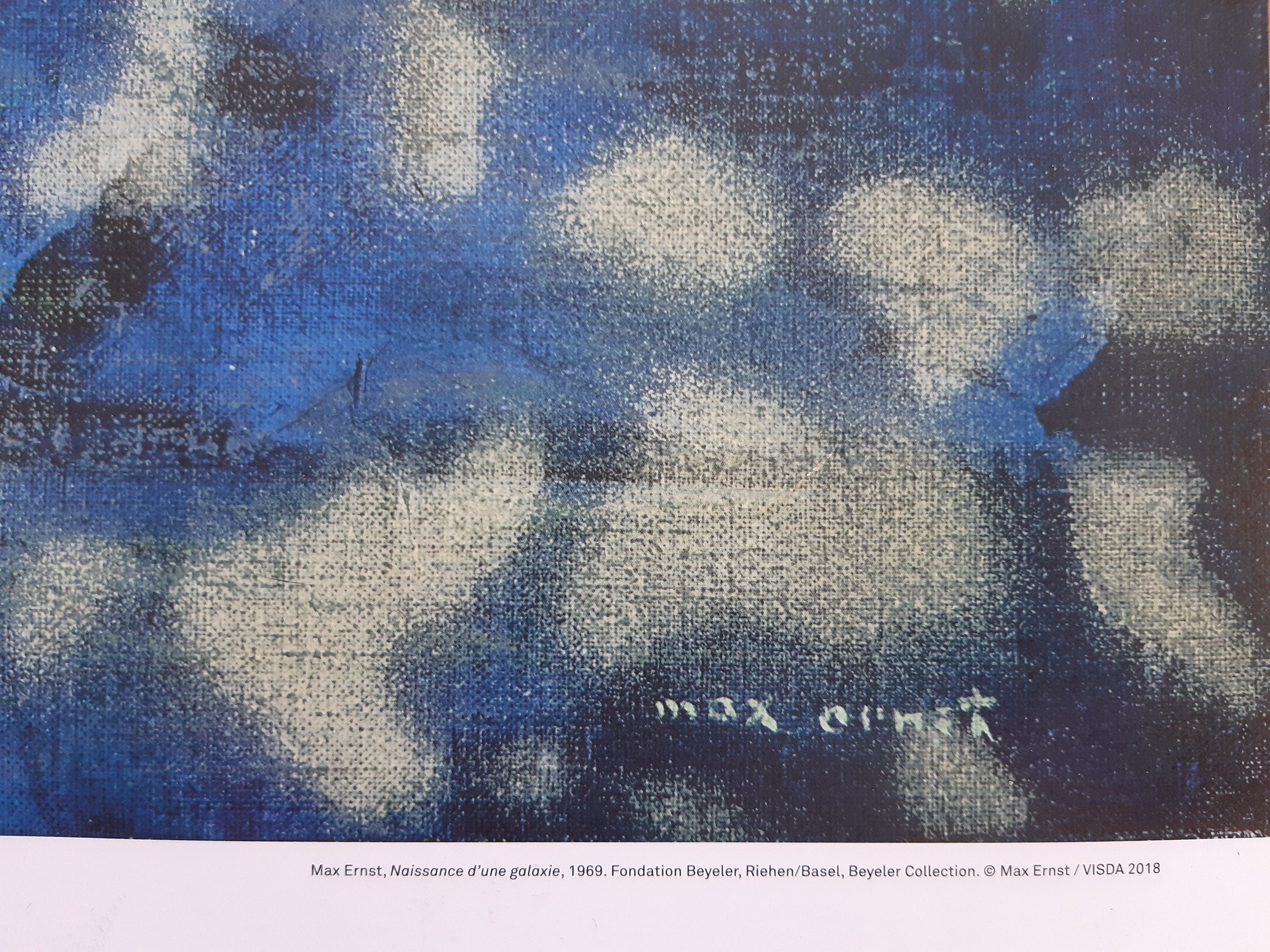 Max Ernst Original-Kunstposter, ungerahmt – 84 × 118 cm