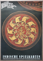 Indian art exhibition poster - 35.4"×50.4" (90×128cm)