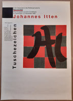Johannes Itten art exhibition poster - 35.4"×50.4" (90×128cm)