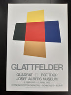 Glattfelder art exhibition poster - 22.8"×33.1" (58×84cm)
