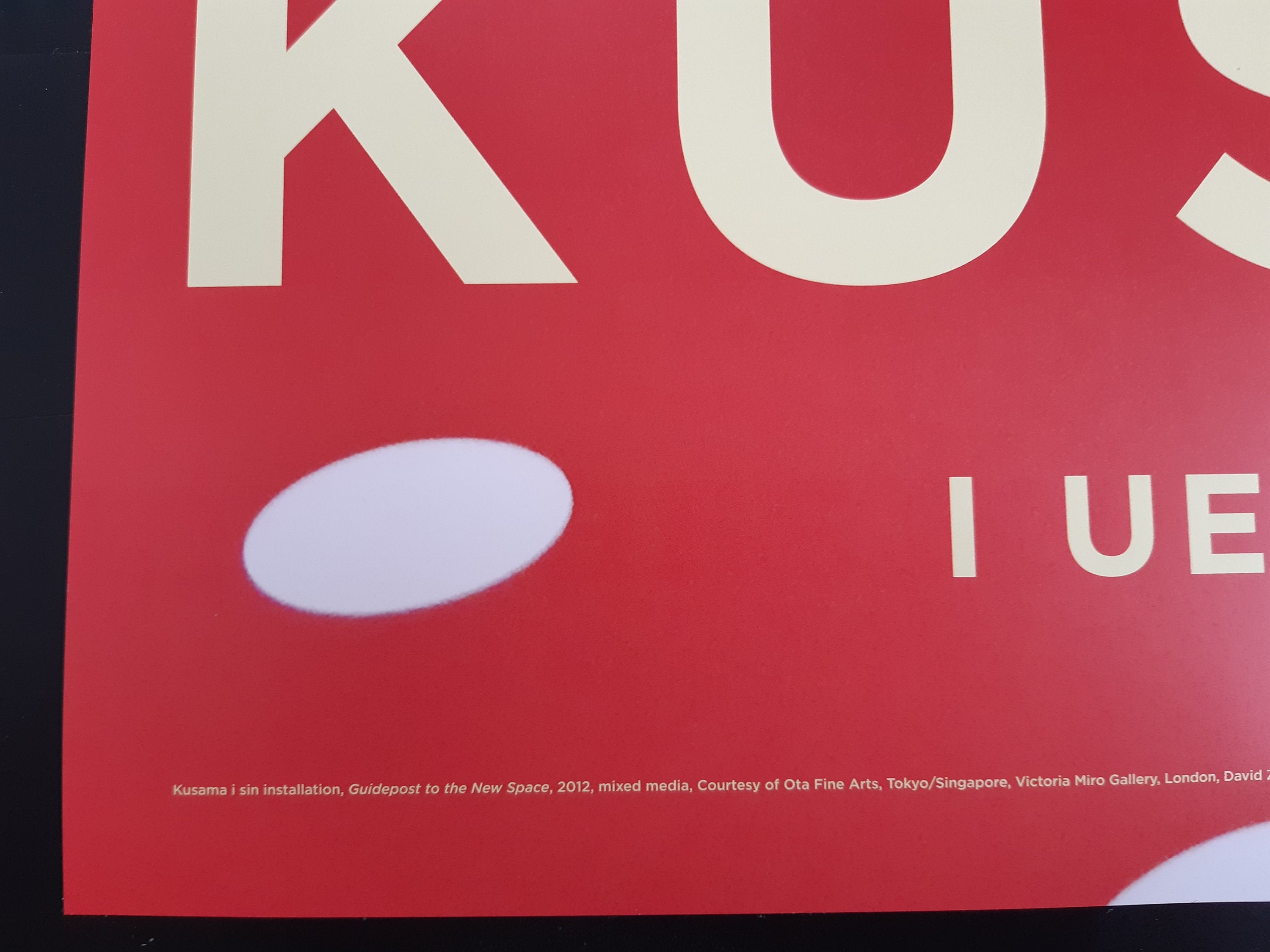 Yayoi Kusama Original-Kunstposter – 59,4×84 cm (23,4"×33,1")