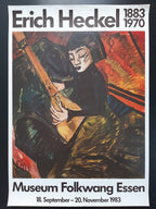Erich Heckel vintage art poster - 23.2"×33.1" (59×84cm)