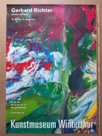 Gerhard Richter Museums-Ausstellungsplakat – 90×128 cm