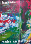 Gerhard Richter Museums-Ausstellungsplakat – 90×128 cm