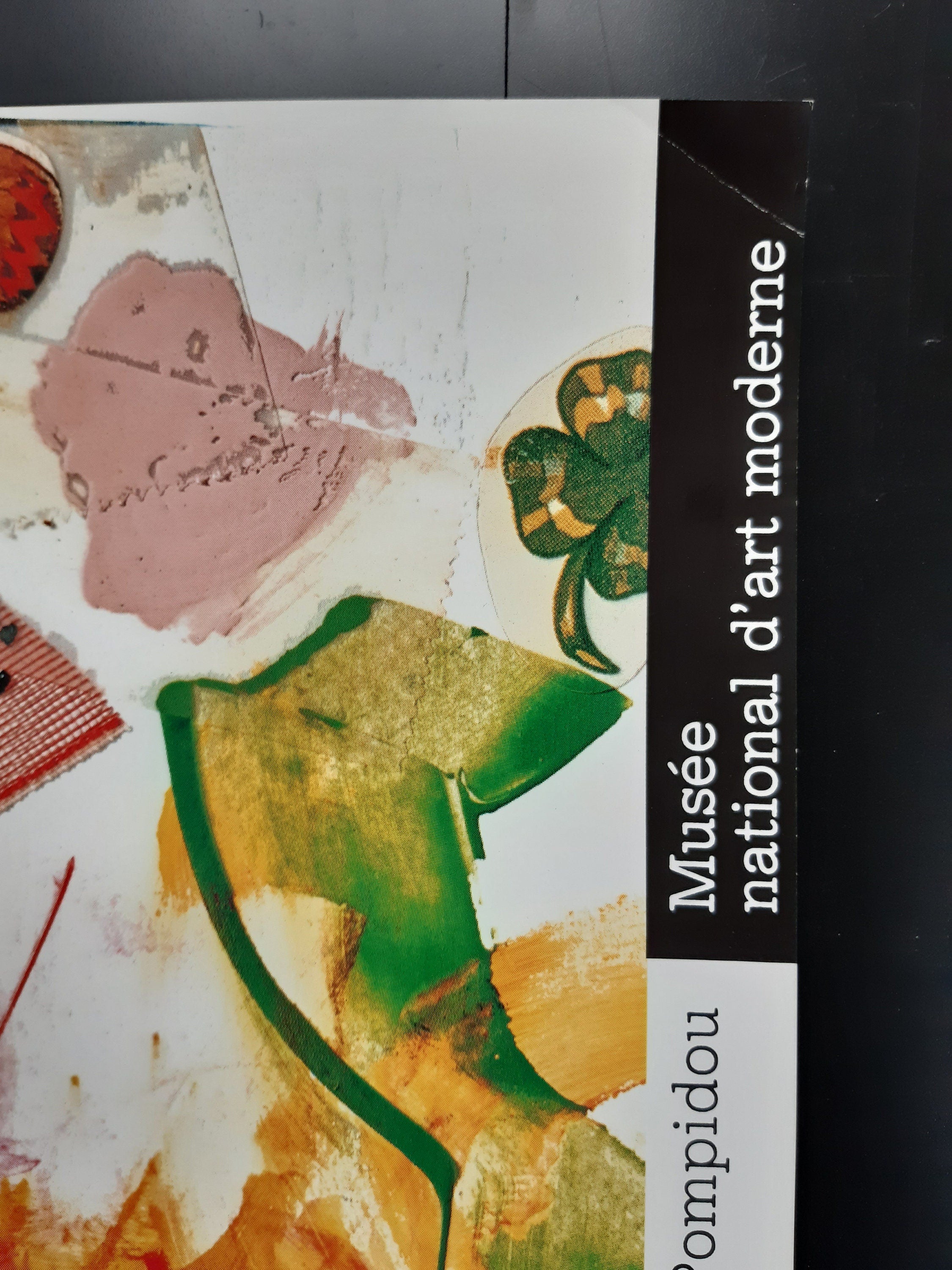 Jean Tinguely art exhibition poster - 19.7"×27.6" (50×70cm)