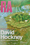 David Hockney original art poster - 19.9"×29.7" (50.5×75.5cm)