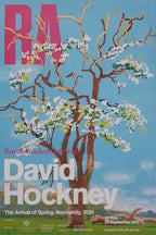 David Hockney original art poster - 19.9"×29.7" (50.5×75.5cm)
