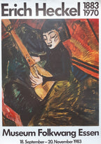 Erich Heckel vintage art poster - 23.2"×33.1" (59×84cm)