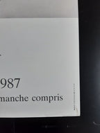 Marie-Louise Ogier original art poster - 19.1"×27.2" (48.5×69cm)