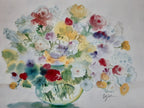 Marie-Louise Ogier original art poster - 19.1"×27.2" (48.5×69cm)