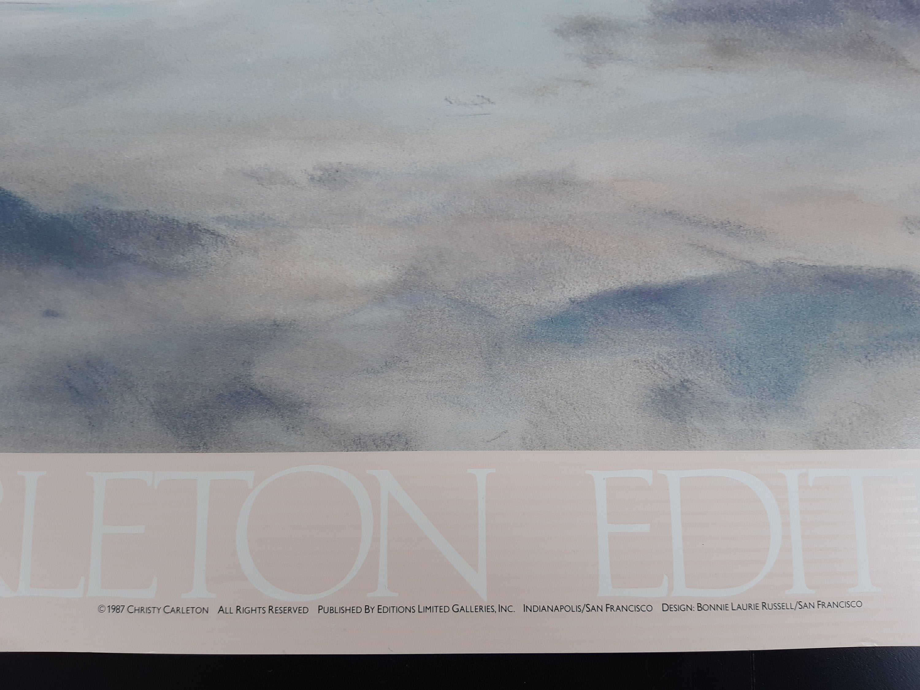 Christy Carleton Original-Kunstposter - 25.0"×35.8" (63.5×91cm)