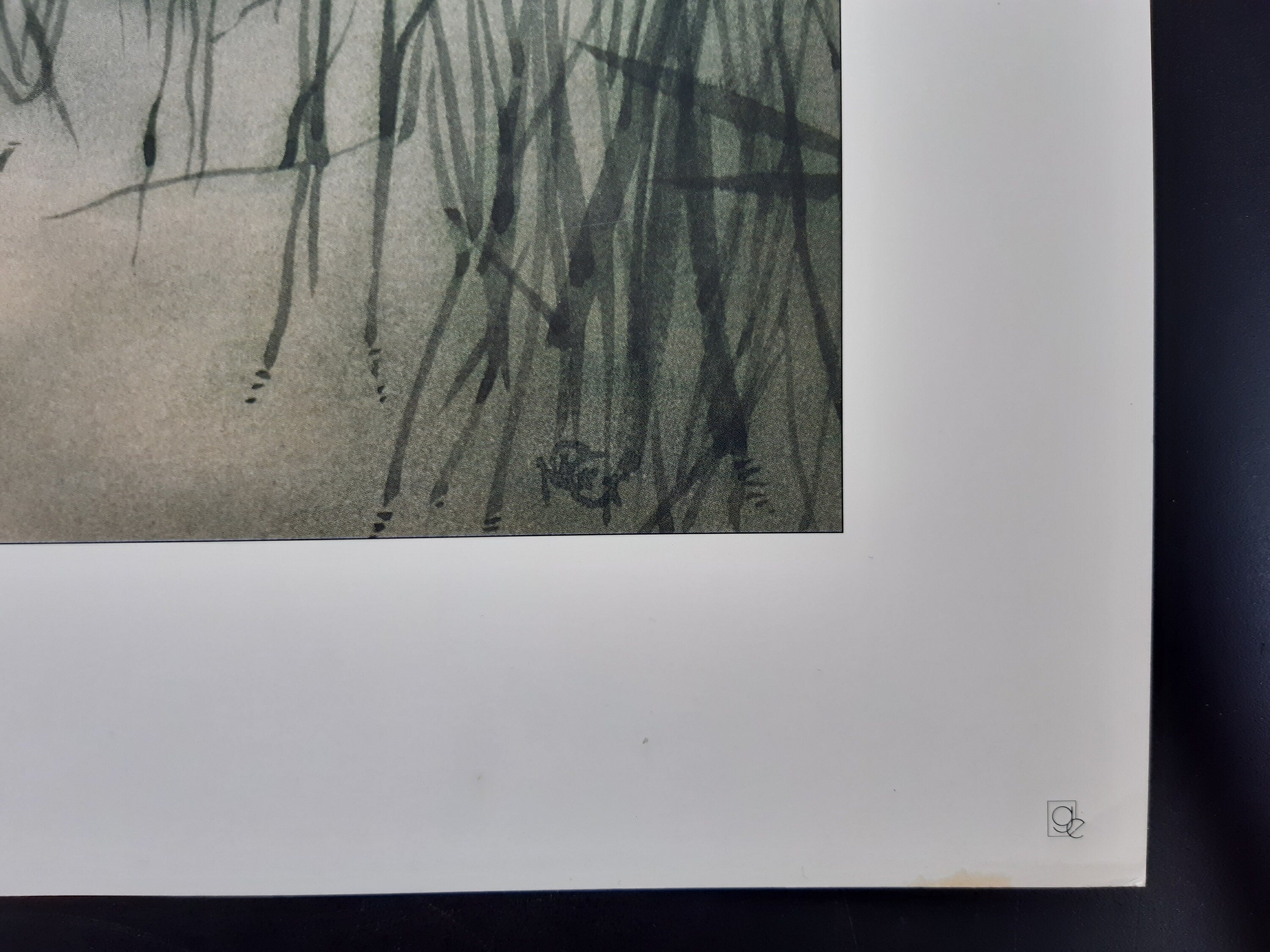 Originalkunst von Malcom Greensmith – 55,7 × 71 cm