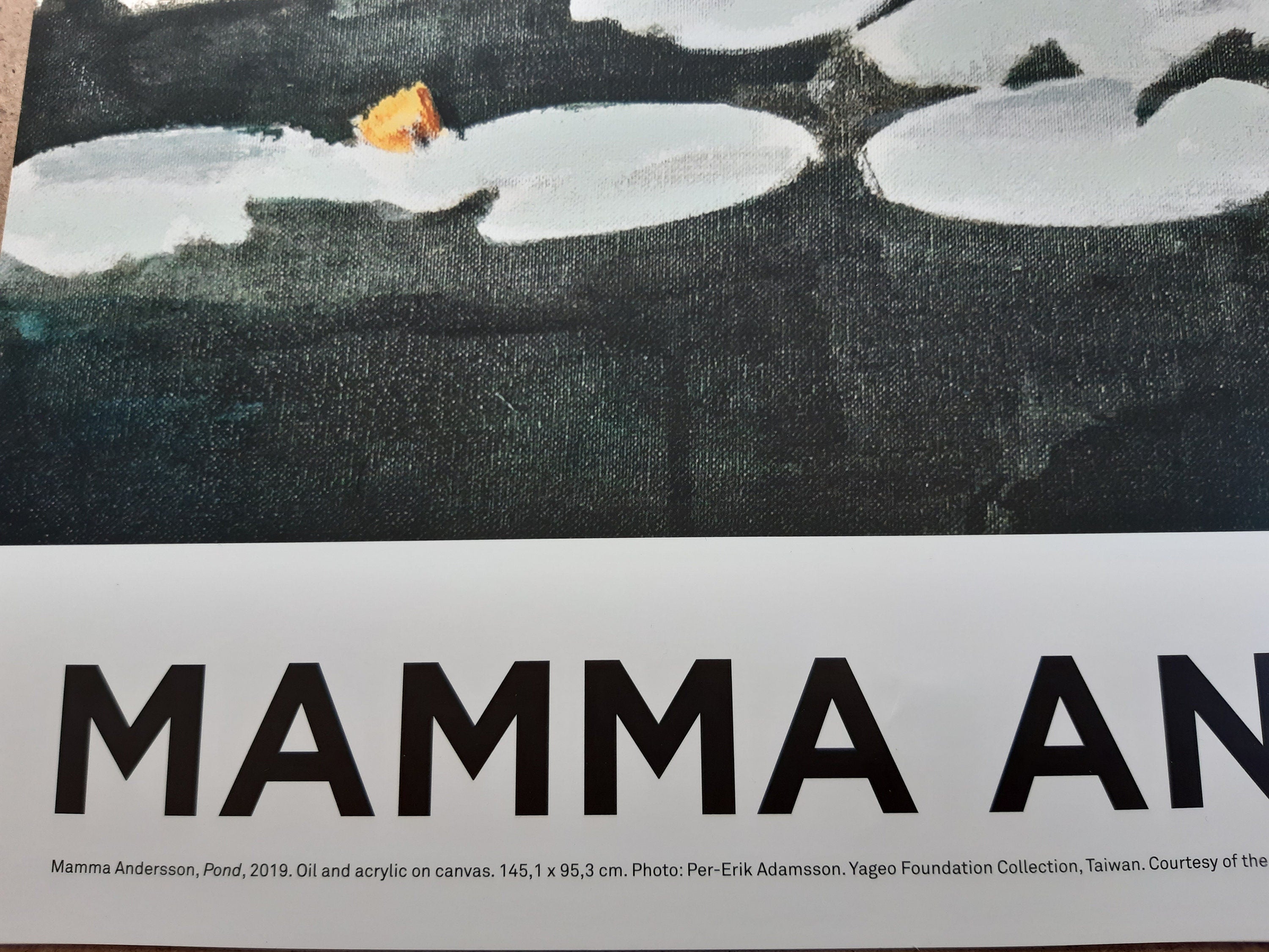 Mamma Andersson Kunstausstellungsposter – 59 x 84 cm