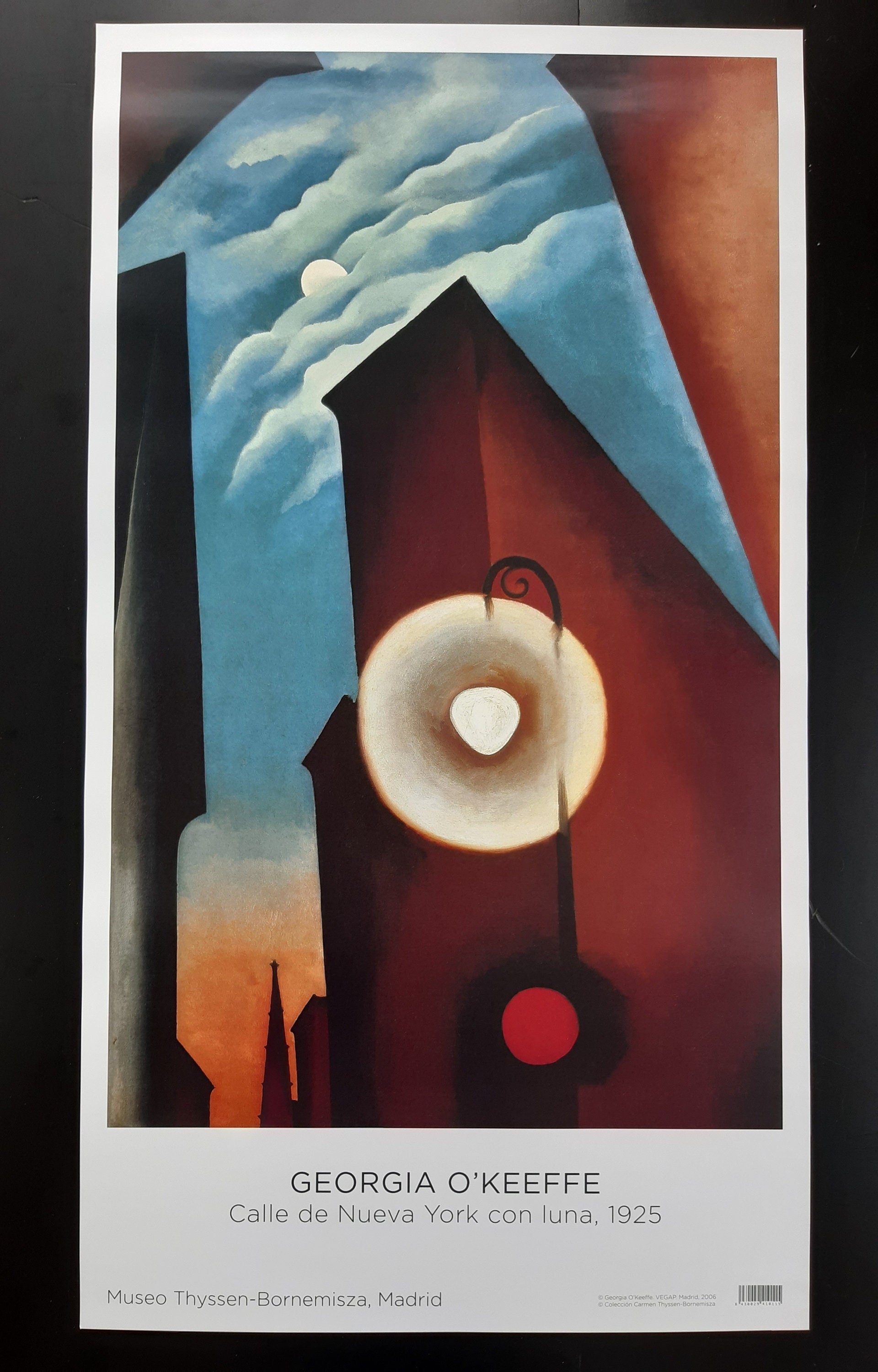 Georgia O'Keeffe Original-Kunstdruck – 21.3"×38.6" (54×98cm)