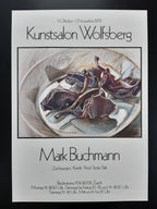 Mark Buchmann art exhibition poster - 18.1"×25.6" (46×65cm)