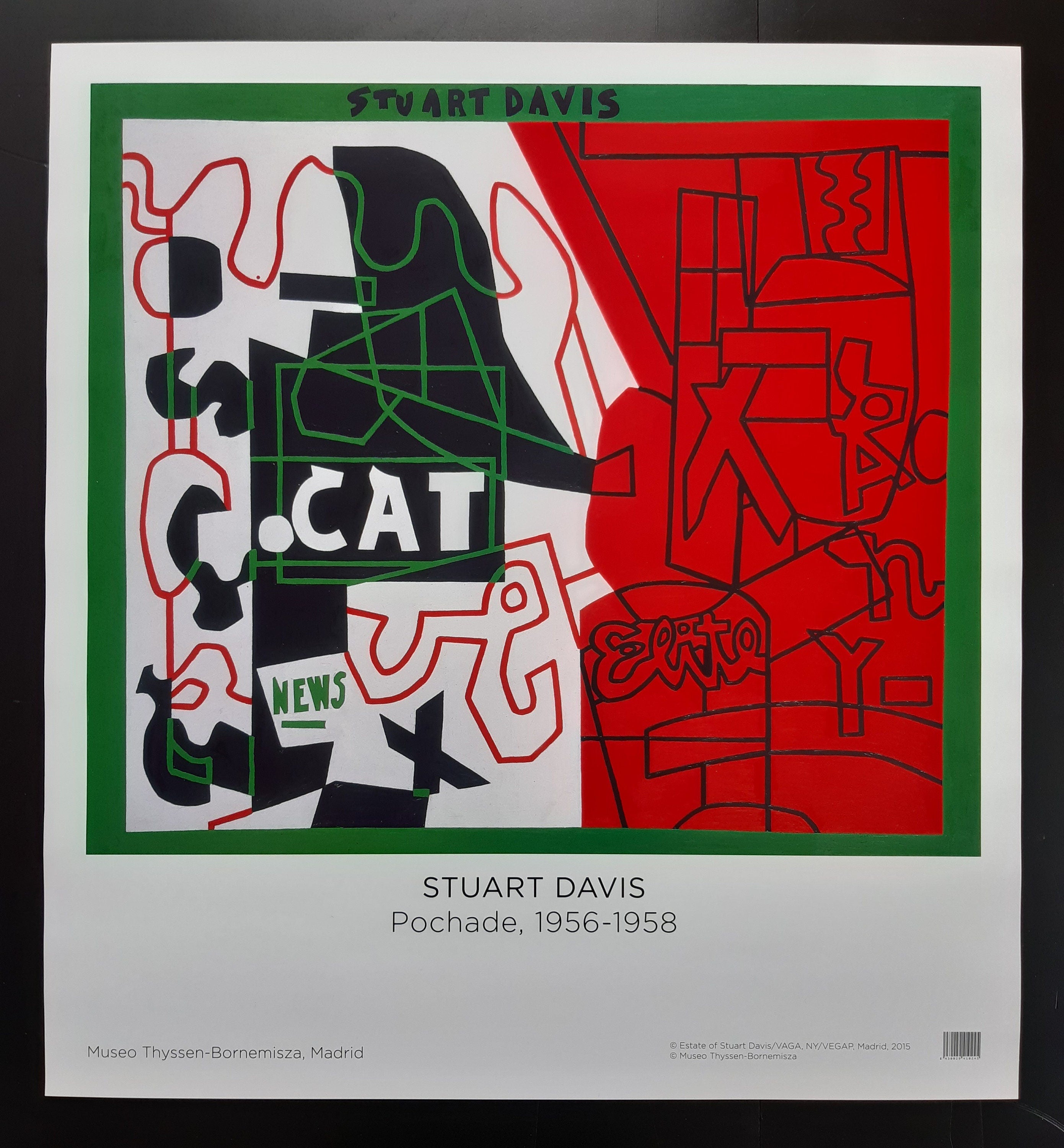Kunstdruck von Stuart Davis - 48×52cm