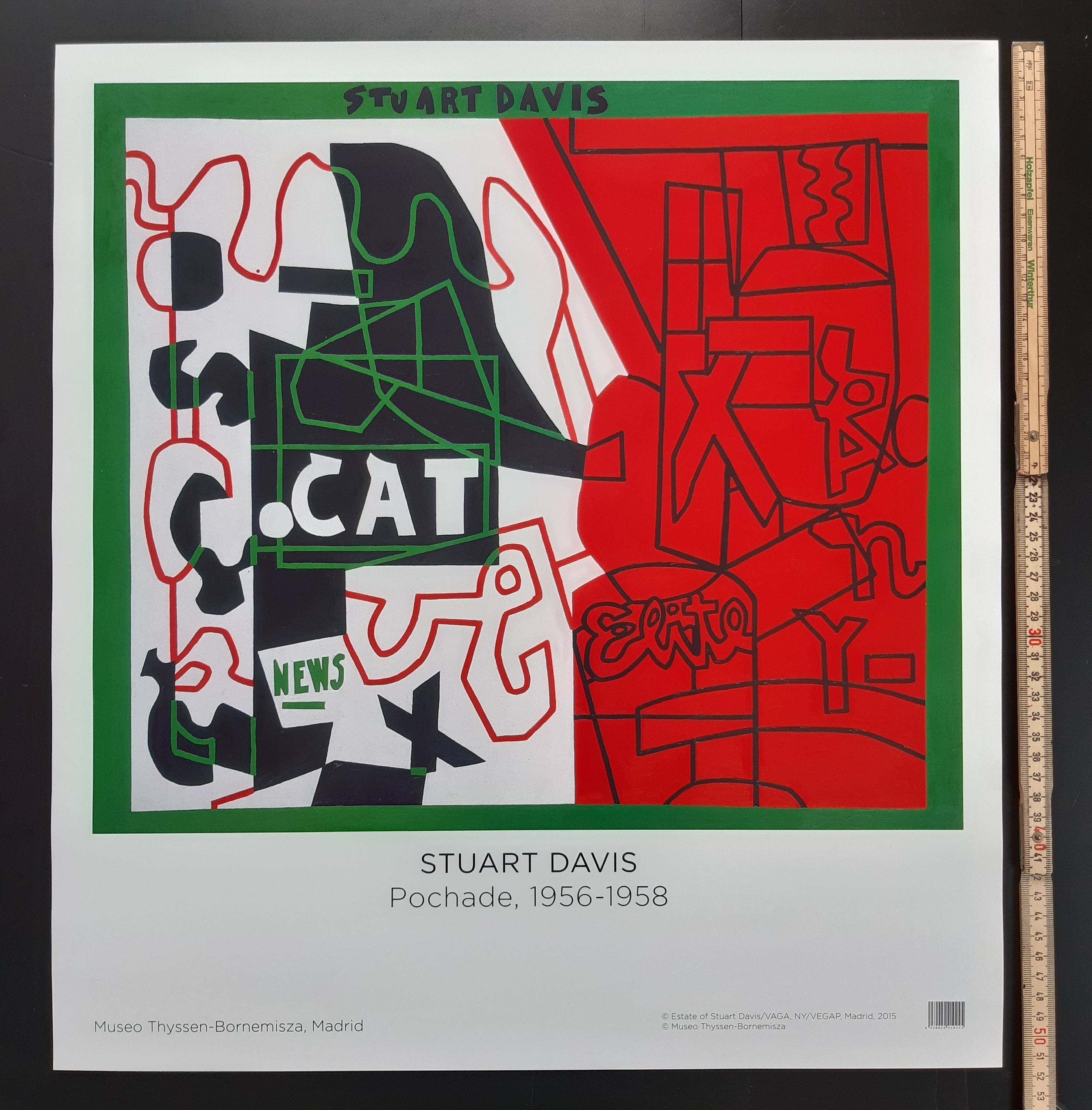 Kunstdruck von Stuart Davis - 48×52cm