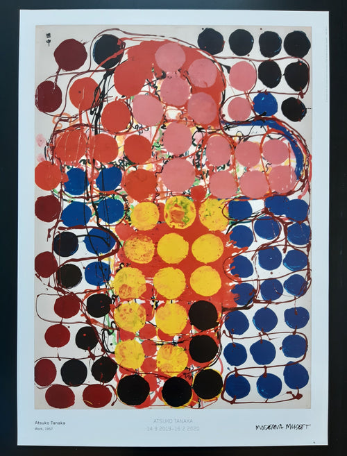 Atsuko Tanaka art exhibition poster - 19.7"×27.6" (50×70cm)