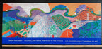 David Hockney art poster - 38.0"×15.9" (96.5×40.5cm)