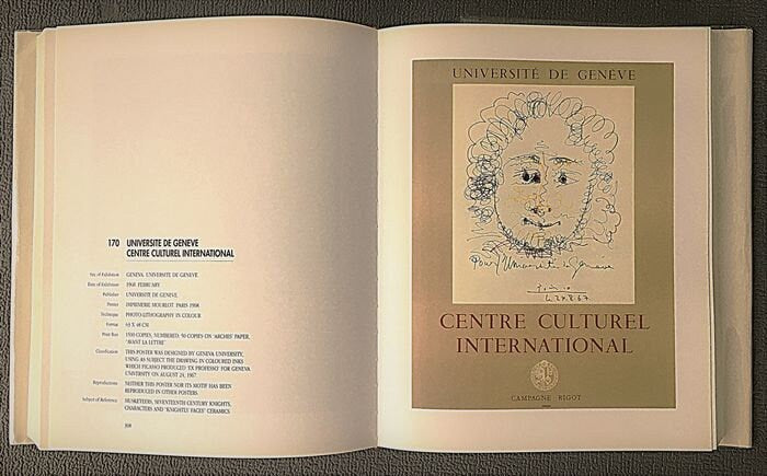 Picasso Original-Kunstposter - 46×63cm