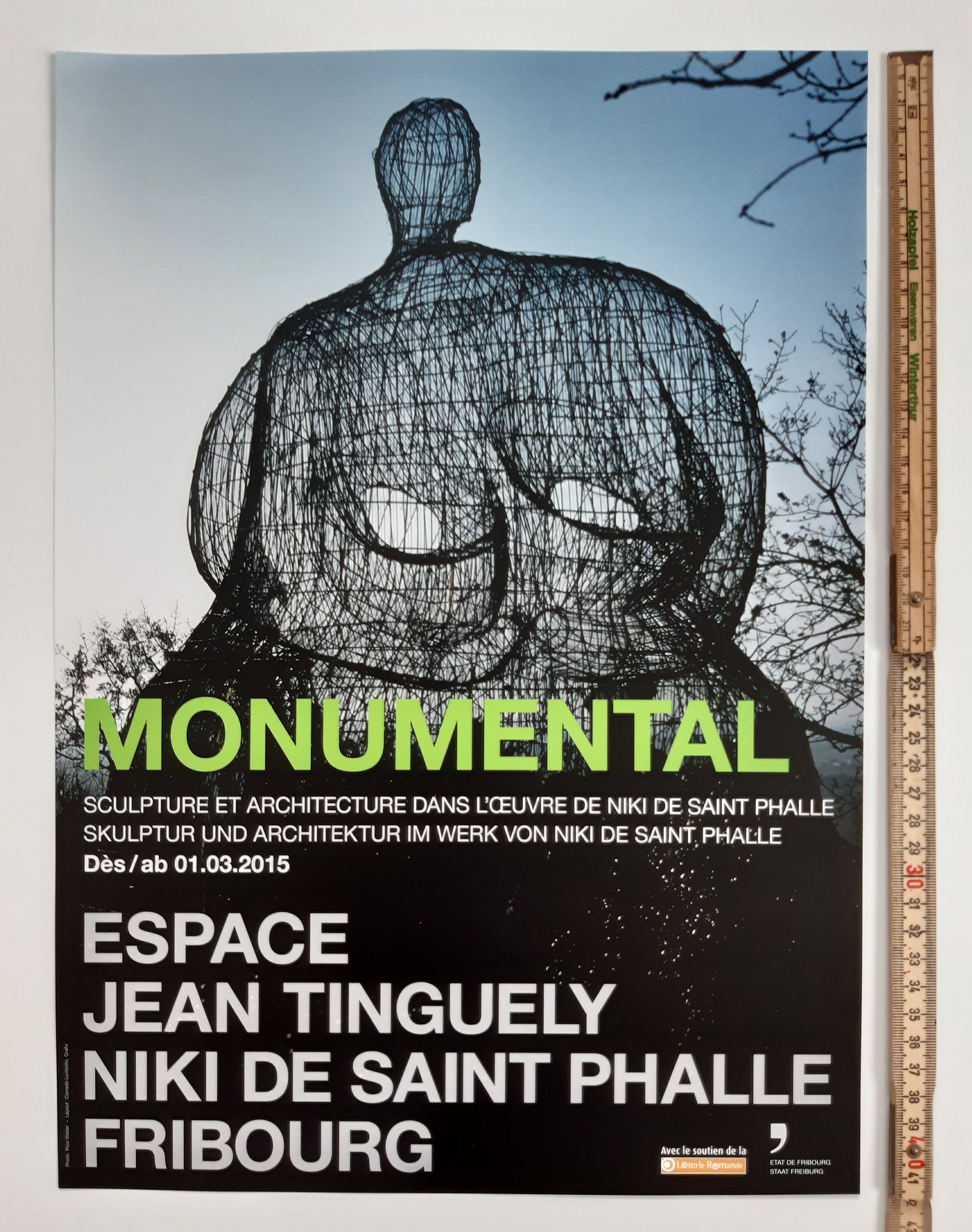 Niki de Saint Phalle art poster - 11.6"×16.5" (29.5×42cm)