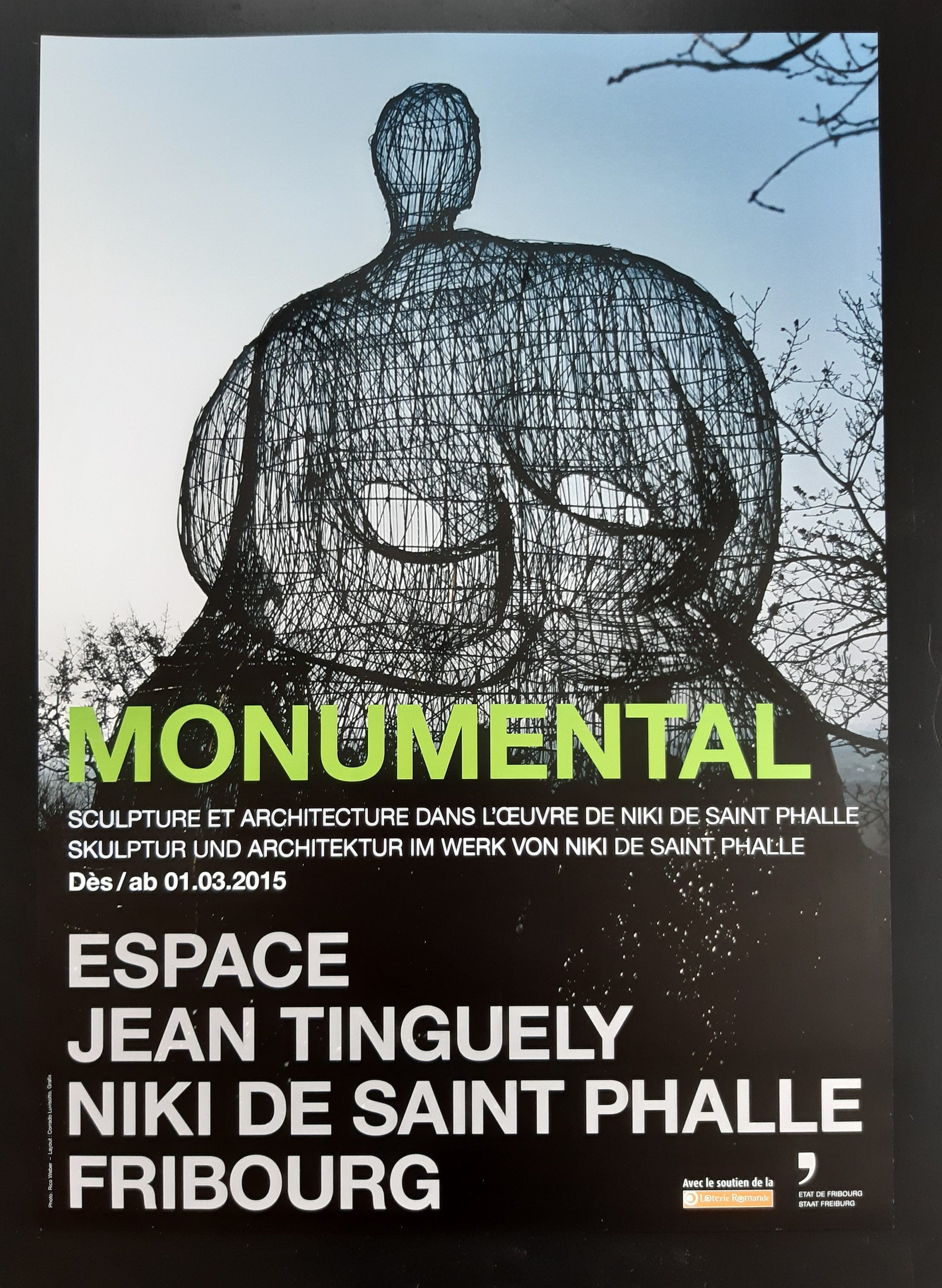 Niki de Saint Phalle art poster - 11.6"×16.5" (29.5×42cm)