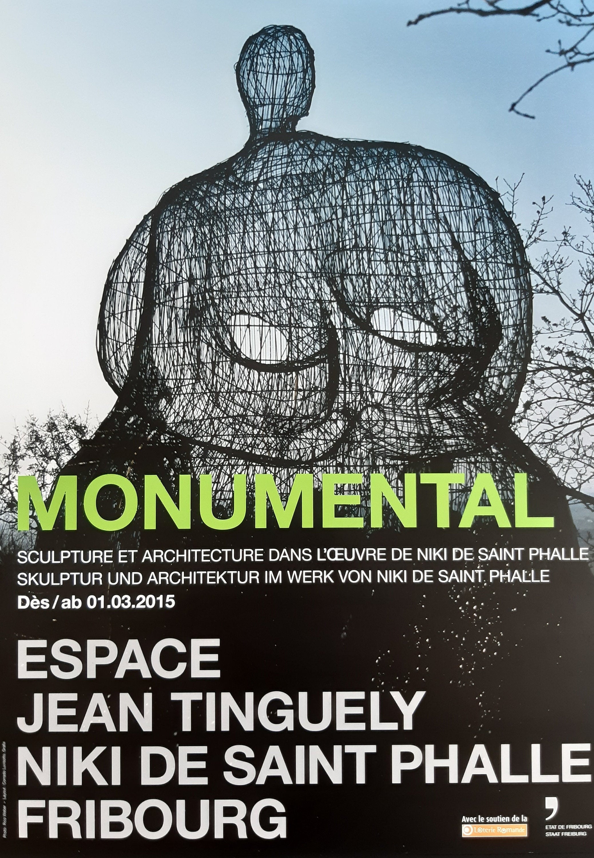 Niki de Saint Phalle art poster - 11.6"×16.5" (29.5×42cm)