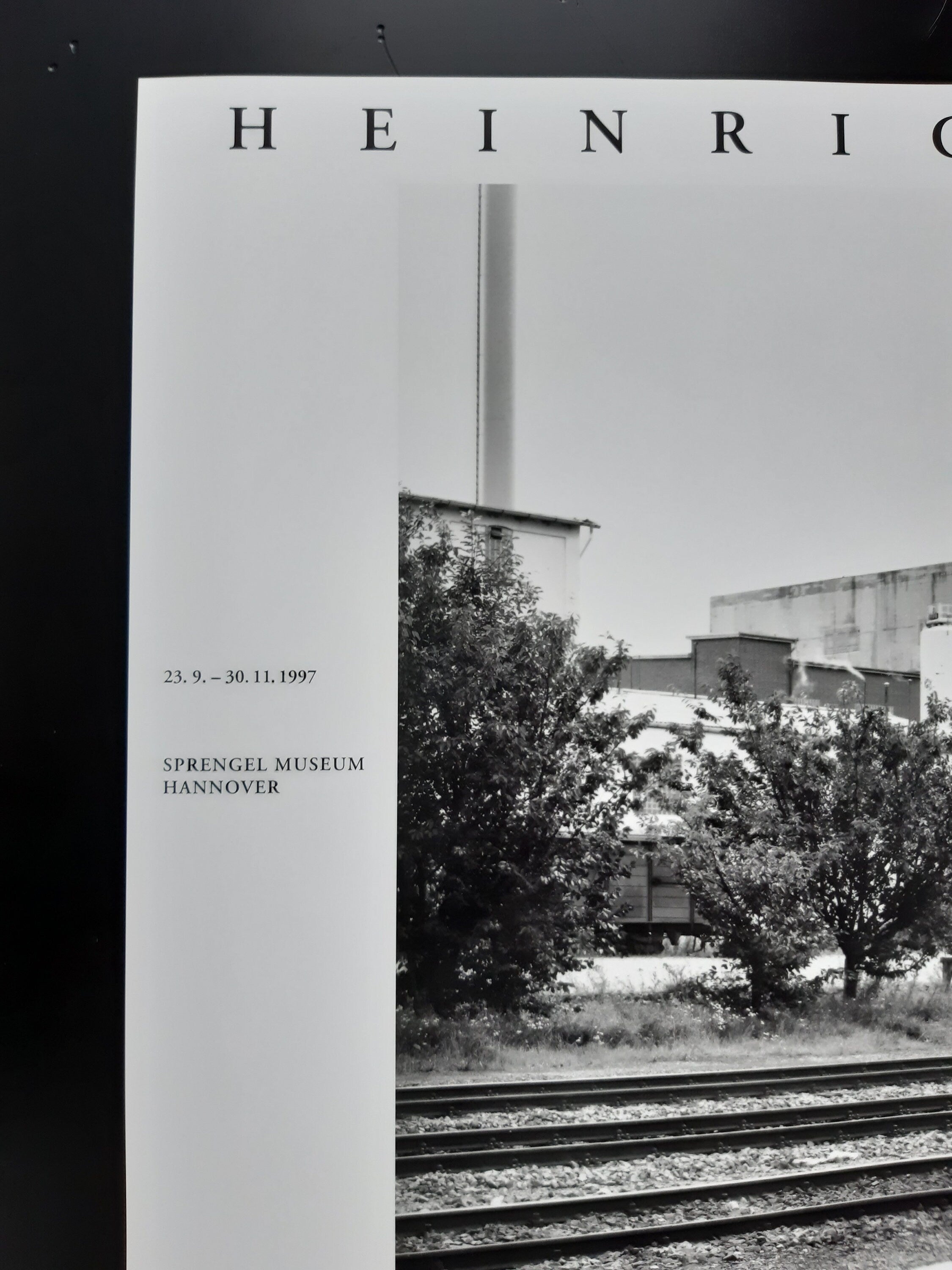 Heinrich Riebensehl photo poster - 23.2"×33.1" (59×84cm)