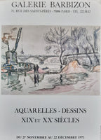 Paul Signac original art poster - 17.3"×23.6" (44×60cm)