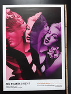 Urs Fischer art exhibition poster - 23.2"×33.1" (59×84cm)
