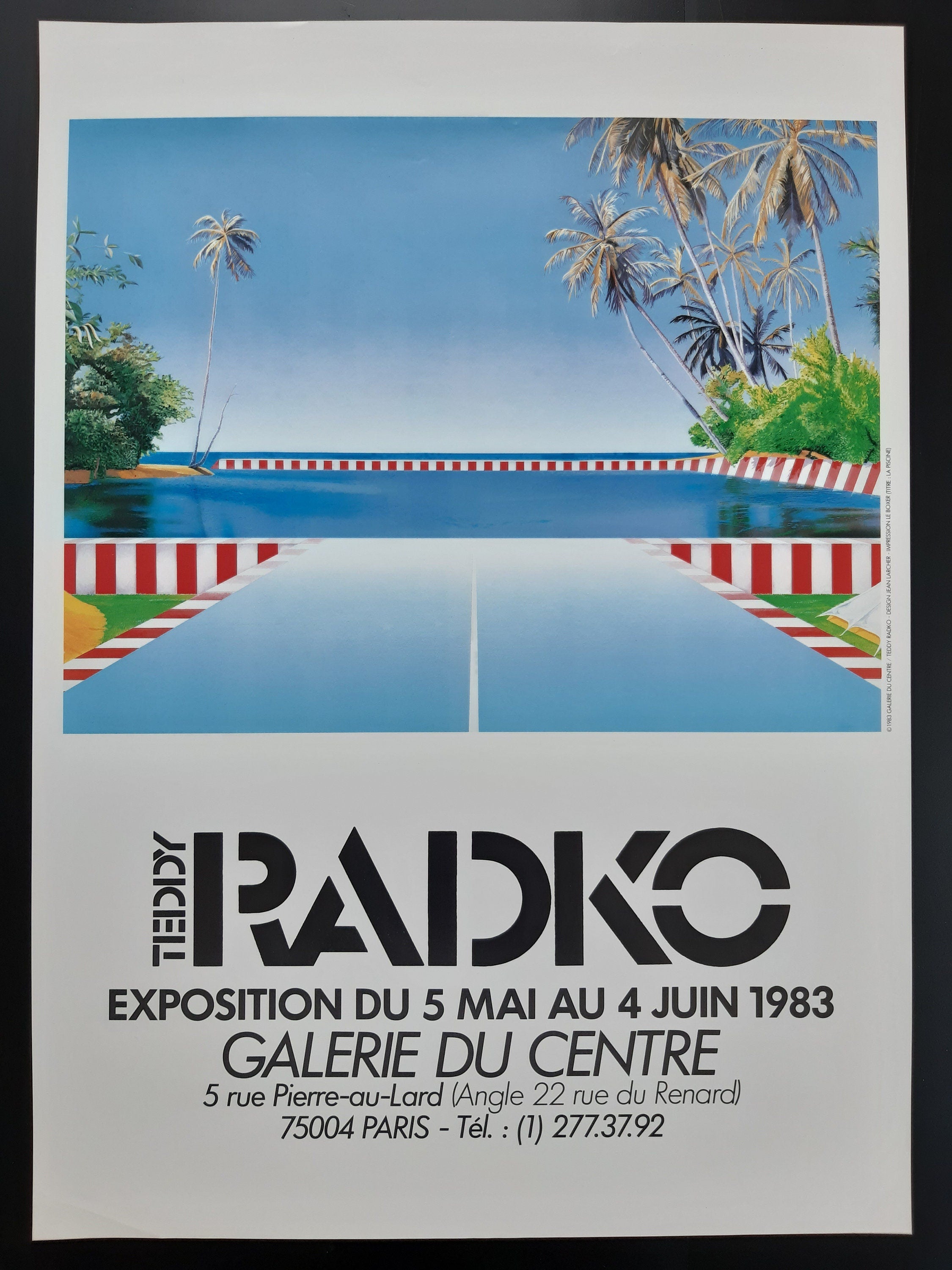 Teddy Radko Original-Kunstdruckplakat – 17,5" × 24,4" (44,5 × 62 cm)