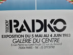 Teddy Radko Original-Kunstdruckplakat – 17,5" × 24,4" (44,5 × 62 cm)