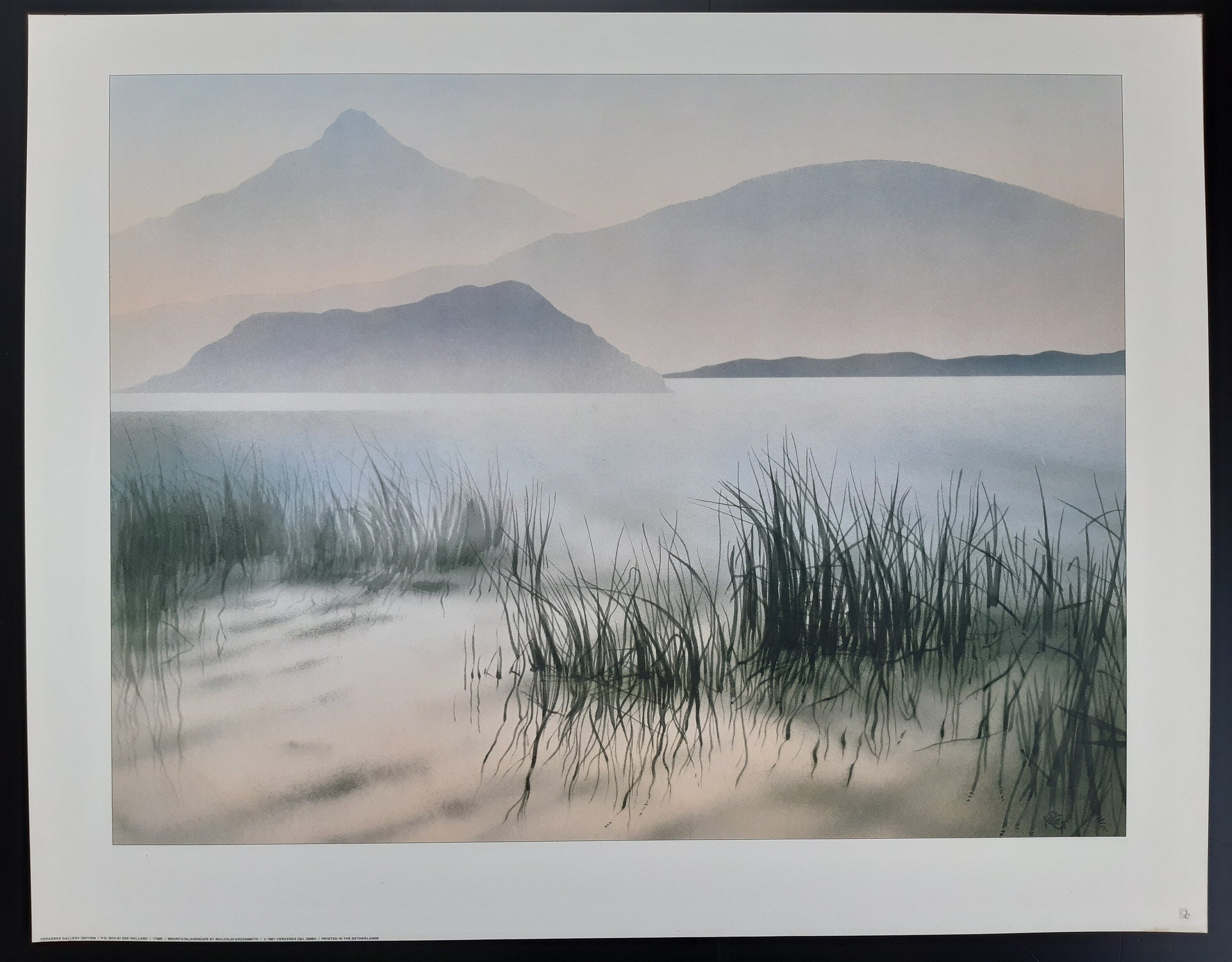 Originalkunst von Malcom Greensmith – 55,7 × 71 cm