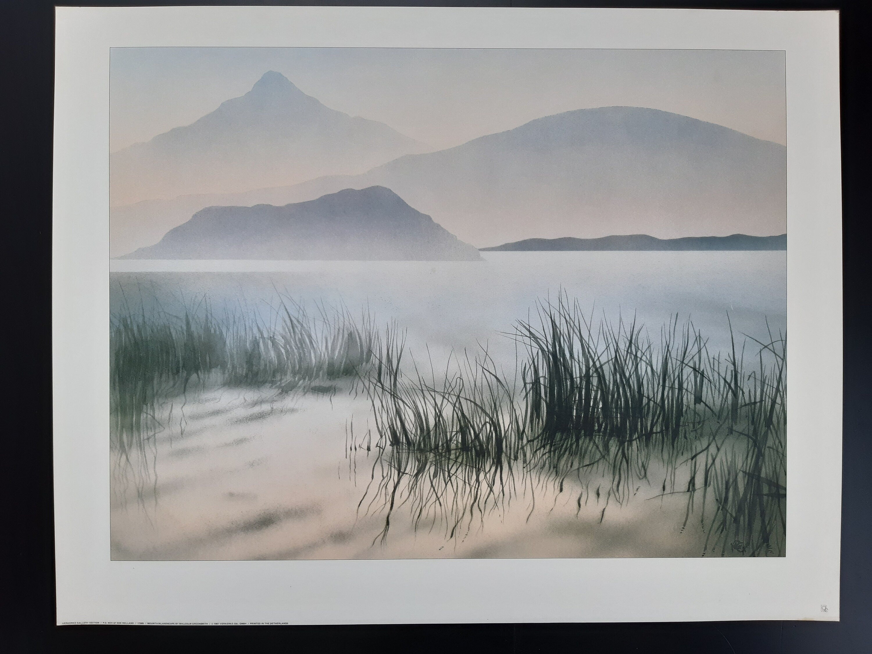 Originalkunst von Malcom Greensmith – 55,7 × 71 cm