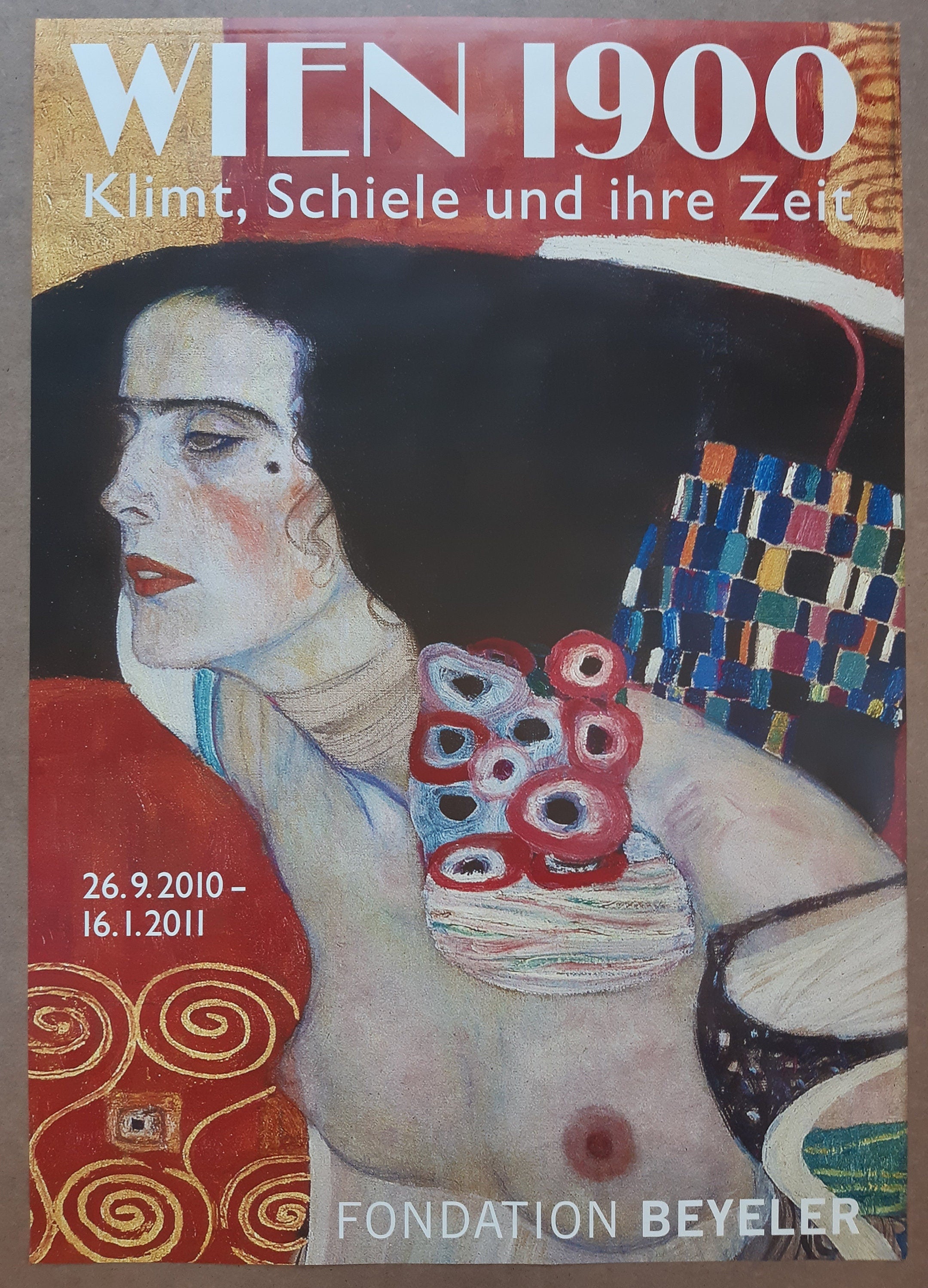 Gustav Klimt Original-Kunstdruckplakat – 89,5 x 128 cm (35,2″ × 50,4″)