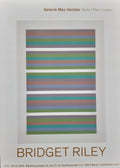 Bridget Riley art exhibition poster - 23.2"×32.9" (59×83.5cm)