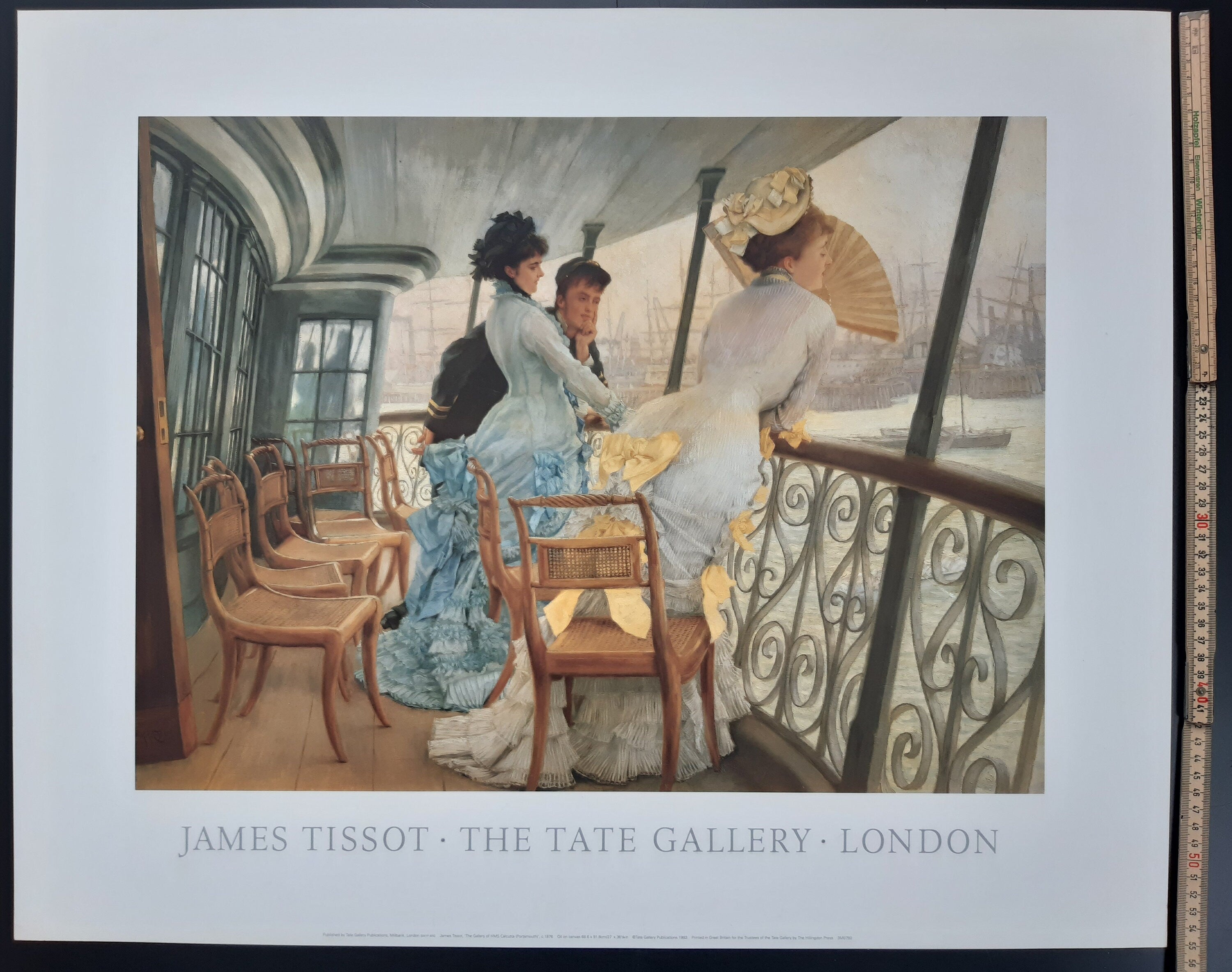 James Tissot art print Tate Gallery - 27.0"×21.9" (68.5×55.5cm)