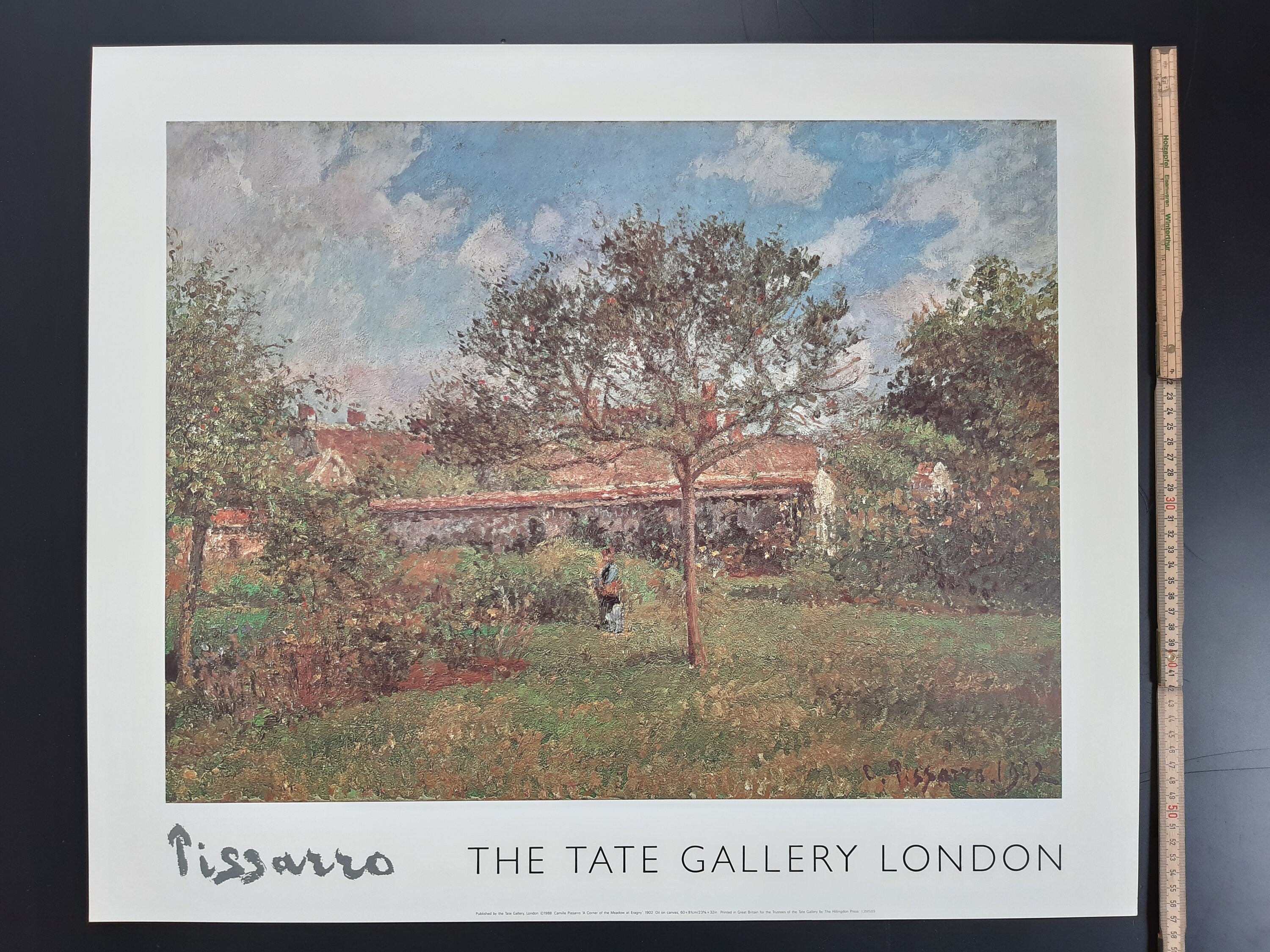 Pissarro Tate Gallery Kunstdruck – 22.6"×26.8" (57.5×68cm)