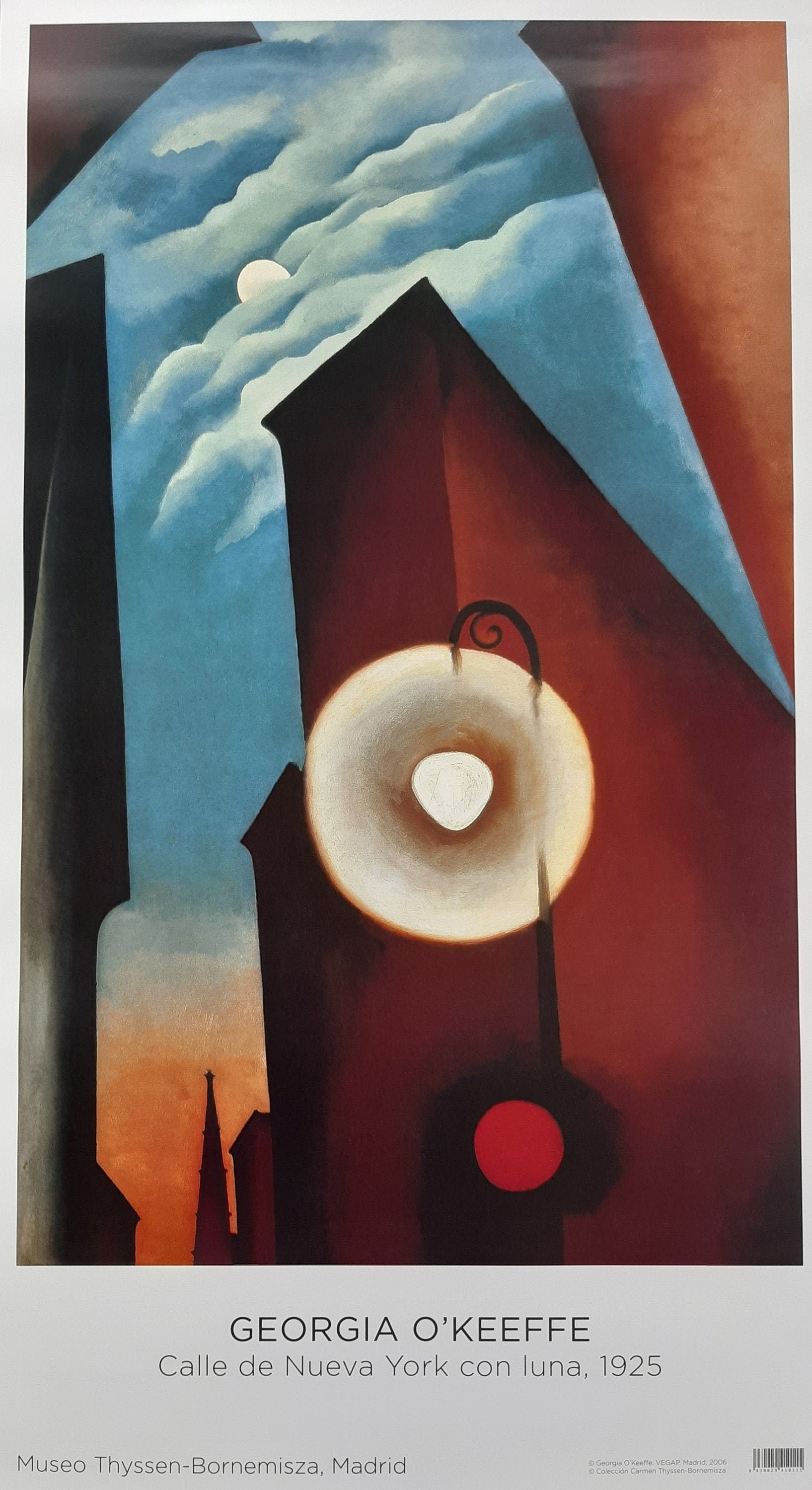 Georgia O'Keeffe Original-Kunstdruck – 21.3"×38.6" (54×98cm)