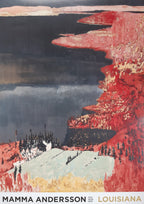 Mamma Andersson großes Kunstausstellungsplakat – 84 × 118,5 cm