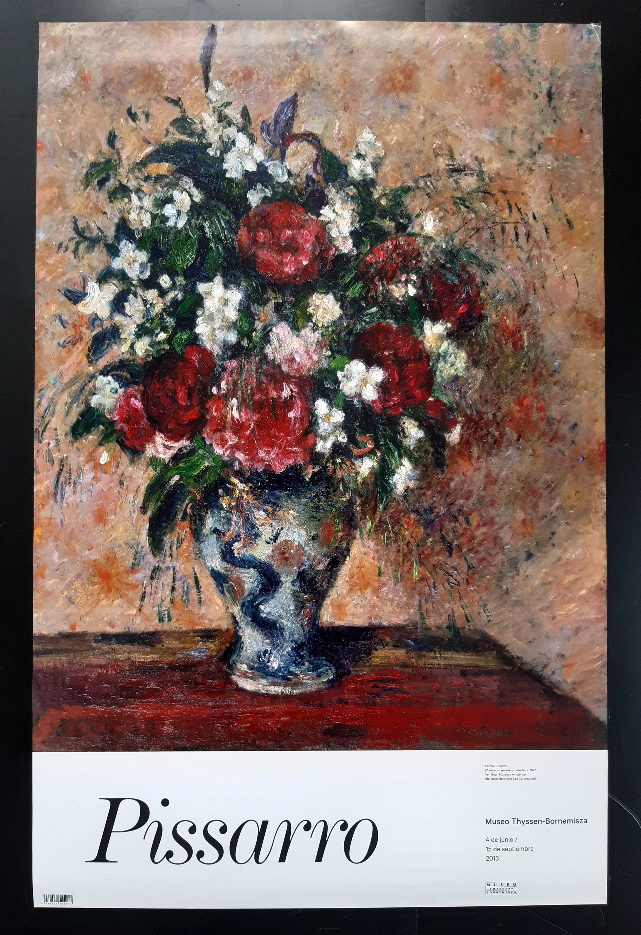 Pissarro Original-Kunstposter – 43,5 × 68 cm
