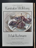 Mark Buchmann art exhibition poster - 18.1"×25.6" (46×65cm)