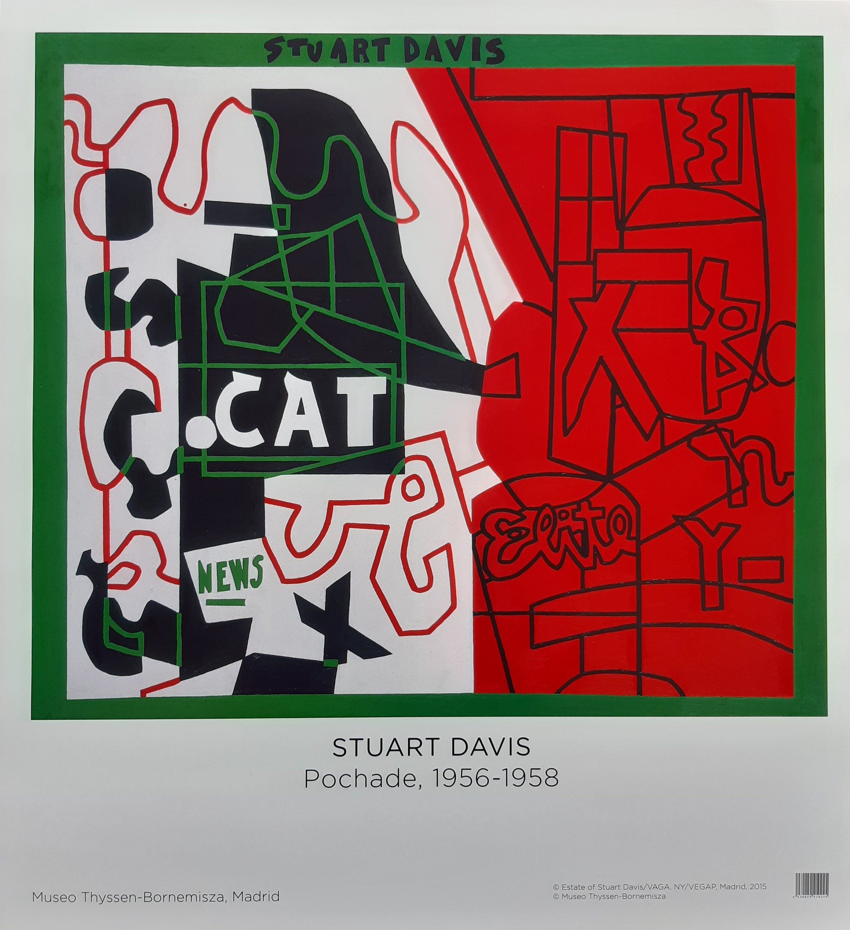 Kunstdruck von Stuart Davis - 48×52cm